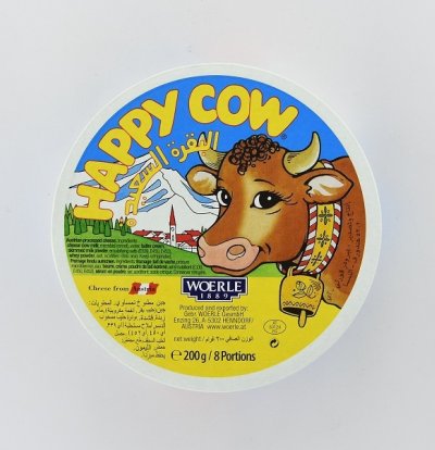 Happy Cow Cheese Wedges 200g